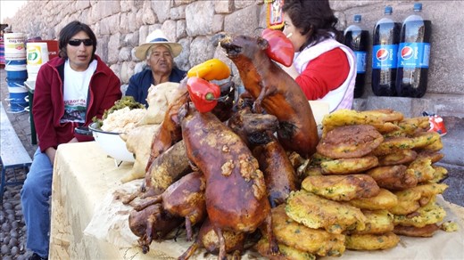 Had dinner? Try some guinea pig. I didn't  