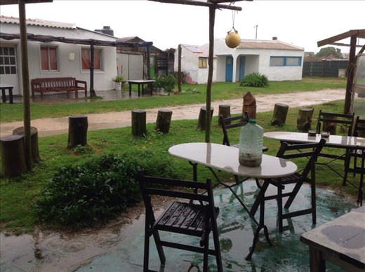 Rear view from hostel