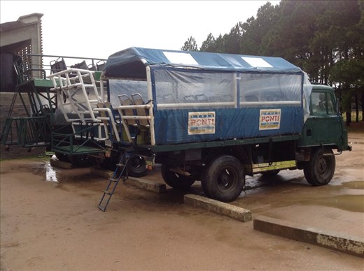 Transport to CP. no other vehicles are permitted in CP.