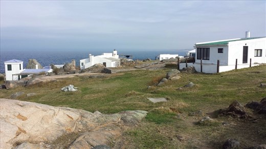 App. 100 or so of these small cottages scattered around the cliffs overlooking the Atlantic Ocean 