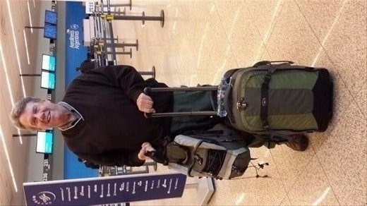 Can't get the pictures to rotate.  Finished off the first leg of my trip, the six weeks went fast. On my way from BA to Athens.