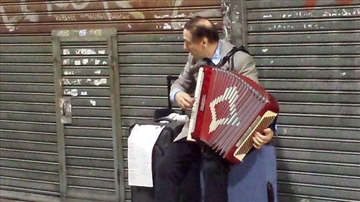 BA street performer