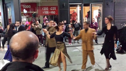 Buenos Aires (BA) tango on the street