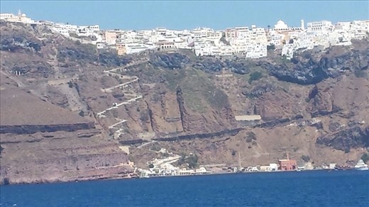 Santorini island