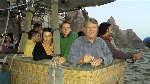 Sunrise balloon ride