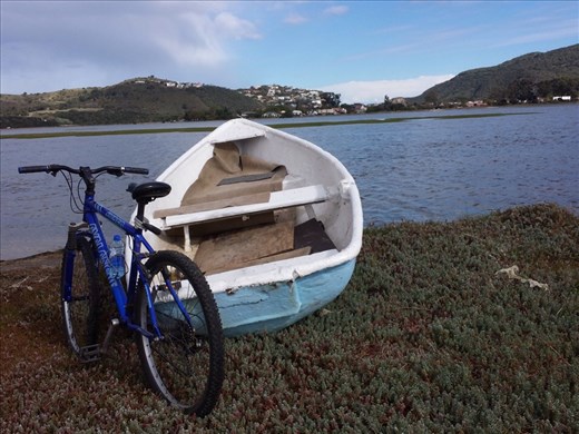 Easy mountain biking route, nice and flat