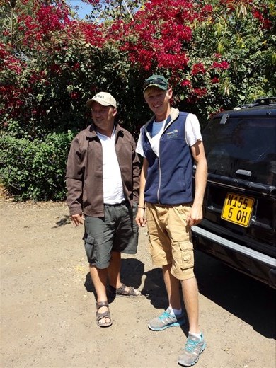 Norman and hoursh sp. The guy that gave me a lift to Chobe national Park
