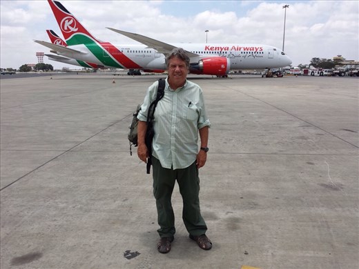 Nairobi headed for Bangkok. It's very slow or impossible to download pictures. I'll add  pictures when I can.