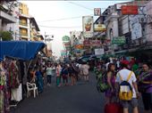 Khao San Road, Bangkok. It's referred to as the backpackers ghetto. Fun place to walk around and have a couple of beers.  : by lipowcan8, Views[587]