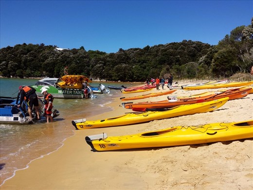 Huts were close to the water.