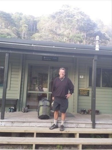 My green luggage rolls and also has zip out straps so I can carry it as a backpack. My intention was to carry it on my back. After hiking about a half hour I realized that the trail was so smooth I could roll my bag. I ended up rolling it for over 90% of the hike. I got lots of smiles, some laughter, and a few pictures. The trail is one of the most hiked in NZ. Folks come from all over the world with their top of the line equipment. After awhile, I had a pretty good routine worked out. From....is this the way to the airport? To needing a front end alignment etc.. Whatever, it worked for me and saved my back.
