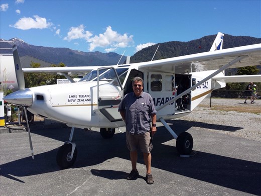 Took a 50 minute scenic flight from Franz Josef NZ to view the nearby glaciers. Quite nice, I was able to sit in the front seat next to the pilot.