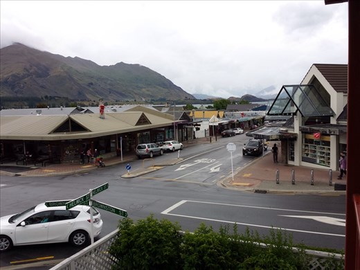 Wanaka NZ. Resort town, lots of lake activity and biking in the summer, skiing in the winter.
