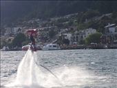 Christmas Eve, Santa along the shores of Queenstown .: by lipowcan8, Views[550]