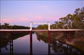 The first bridge built over the Darling at North Bourke was in 1883. This is a lift-up bridge. The bridge was decommissioned in 1998 and a new bridge opened: by lisa123, Views[1144]