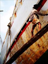Painting the ship: by lisabonsky, Views[165]