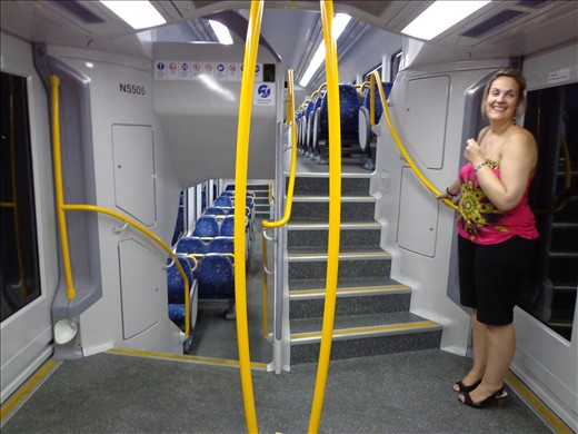 Double decker trains! 