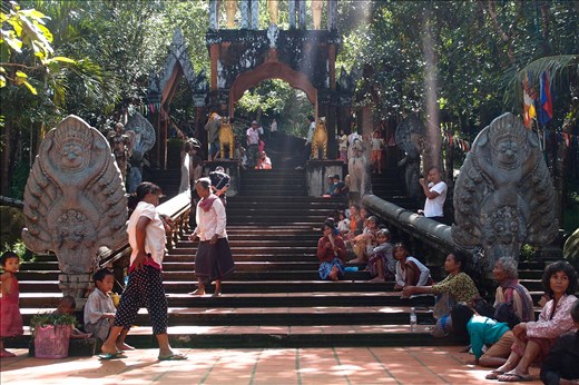 money in the temple but not in the streets