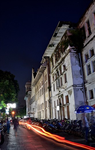 Alley parking lot - Old part of our city (Jakarta)