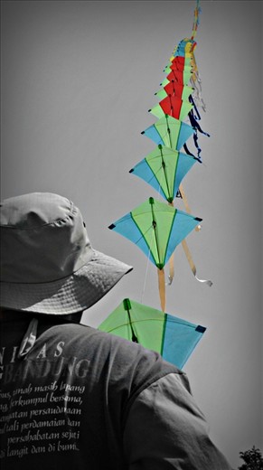 Kite Master - Taken at International Kite Festival 2012 (Jakarta)
