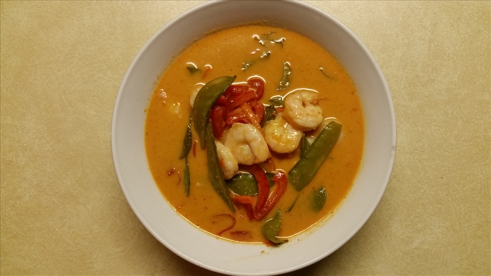 Completed Thai Red Curry