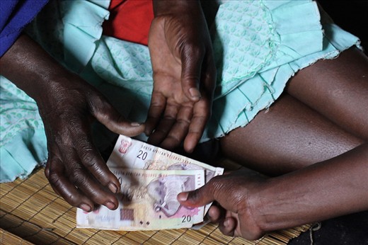 These woman have a deep sense of community and often when a woman gets too old the younger women will begin to supprt the elderly as much as they can afford to. 