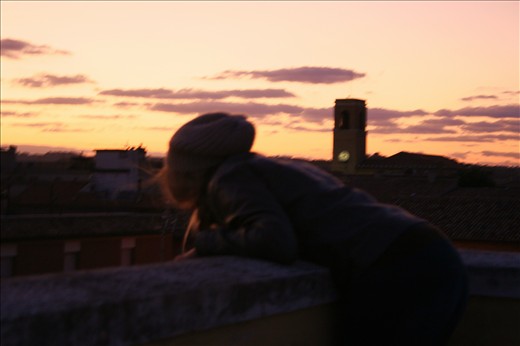 This stunning sunset 