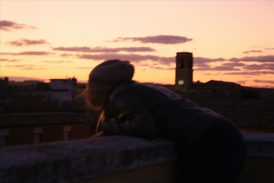 This stunning sunset 