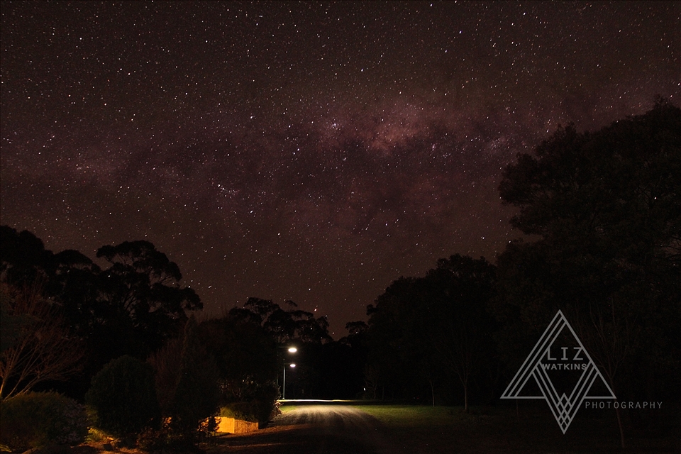 My first starry night photo with my Canon 7D