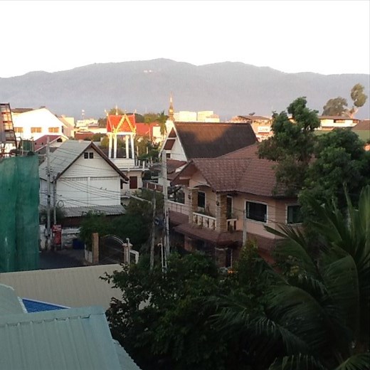 View from my window looking west.