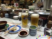 First meal! Conveyor belt sushi: by lmatejak99, Views[185]