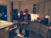My Swedish host mother and I at Christmas making Saffron Buns: by logansanders, Views[340]