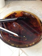 Red chiles soaking.: by lolacanola, Views[214]