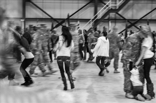 Only after the Welcome Home Ceremony can families receive their soldiers. It was a very emotional moment; shouts and happy cries filled the air as they all ran to hug and kiss their soldiers who were away from home for a year serving their country. They are back home at last.