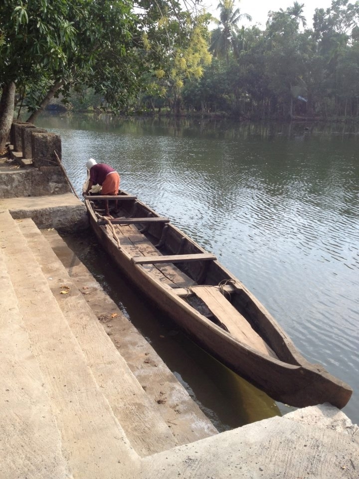 This wasn't the India I had expected, instead it was tranquil and lethargic. The boatman crossed the river from dawn until dusk as he had always done.