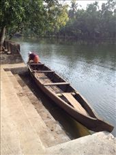 This wasn't the India I had expected, instead it was tranquil and lethargic. The boatman crossed the river from dawn until dusk as he had always done.: by lollyrogers, Views[291]
