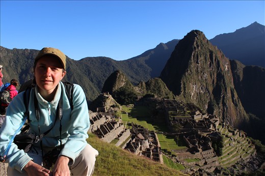 Yo en las ruinas Inkas