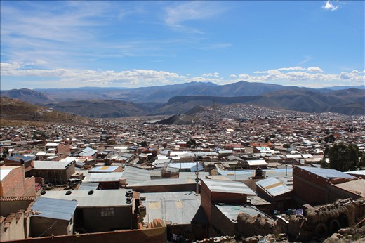 Vista de la ciudad de Potosí