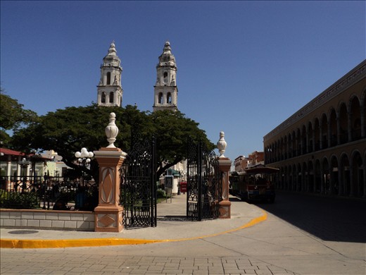 Catedral y centro histórico de Campeche