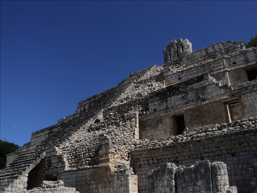 Ruinas mayas de Etzná