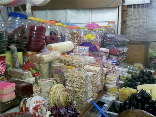 Los dulces típicos mexicanos del mercado de Coyoacán.
