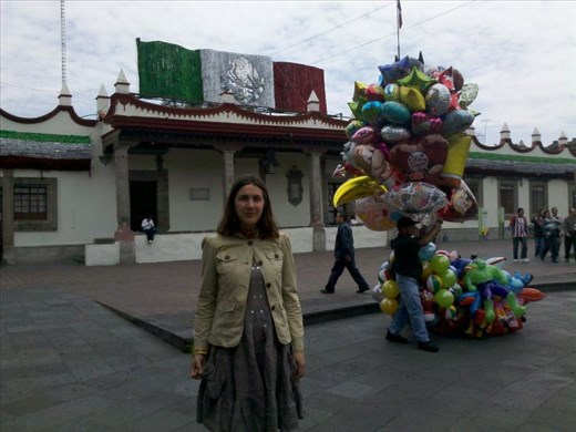 El centro histórico de Coyoacán.