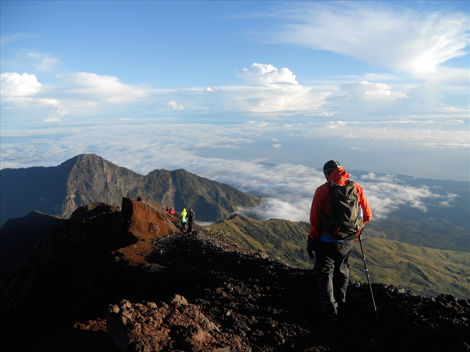 My guide is leading me down