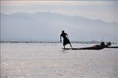 Inle Lake, home to Inca leg rower. Toiling their heart out in rowing. : by lomoinc, Views[479]