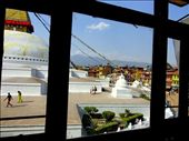 Restaurant near Bodhnath (Boudha) Stupa: by lonelytravelbod, Views[182]