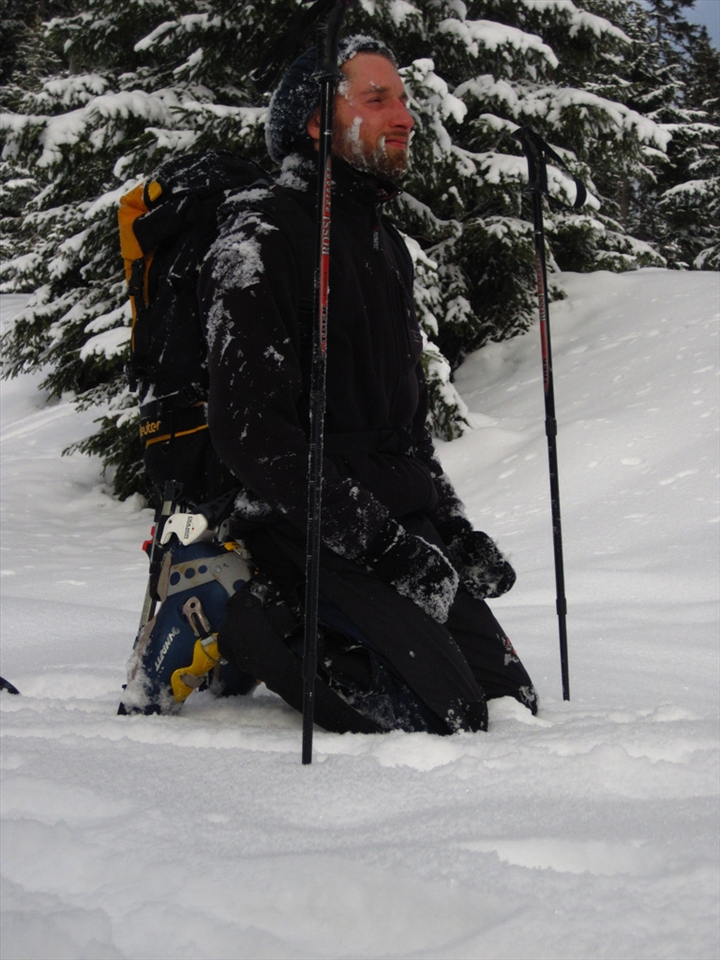 Taking it in, Skiing UP a mountian with Geri | Austrian Alps | Digital