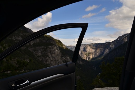 Welcome to Yosemite Valley 
When we first arrived to Yosemite this was the sight that both welcomed and captivated us. 