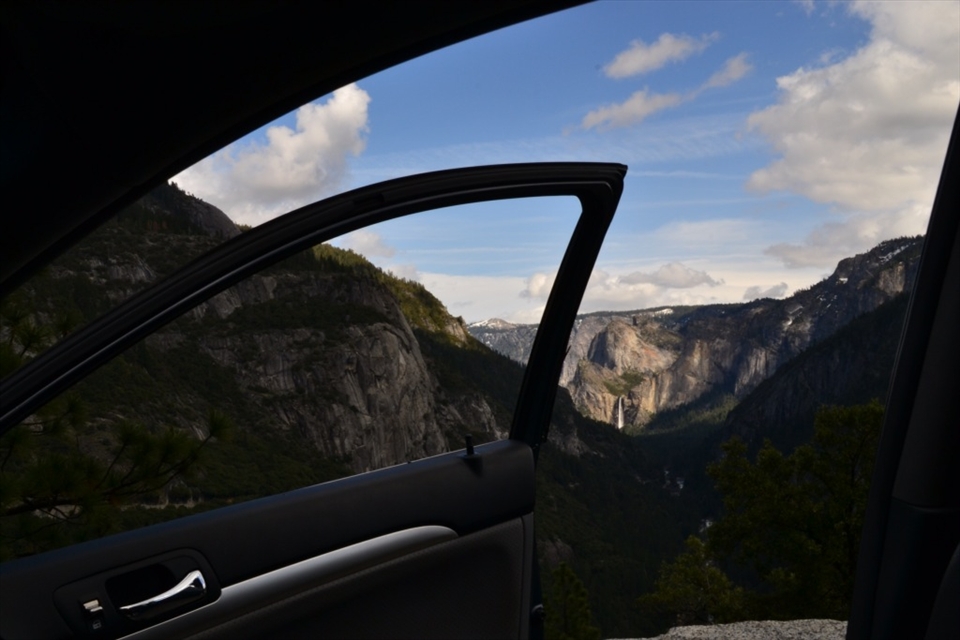 Welcome to Yosemite Valley 
When we first arrived to Yosemite this was the sight that both welcomed and captivated us. 