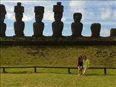 Ahu Nau Nau by Anakena Beach: by loreto, Views[195]
