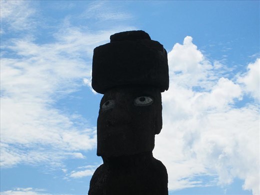 Moai in Tahai